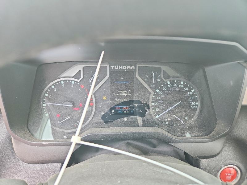 52054986 :رقم المزاد ، 5TFLA5DA7RX135748 vin ، 2024 Toyota Tundra مزاد بيع