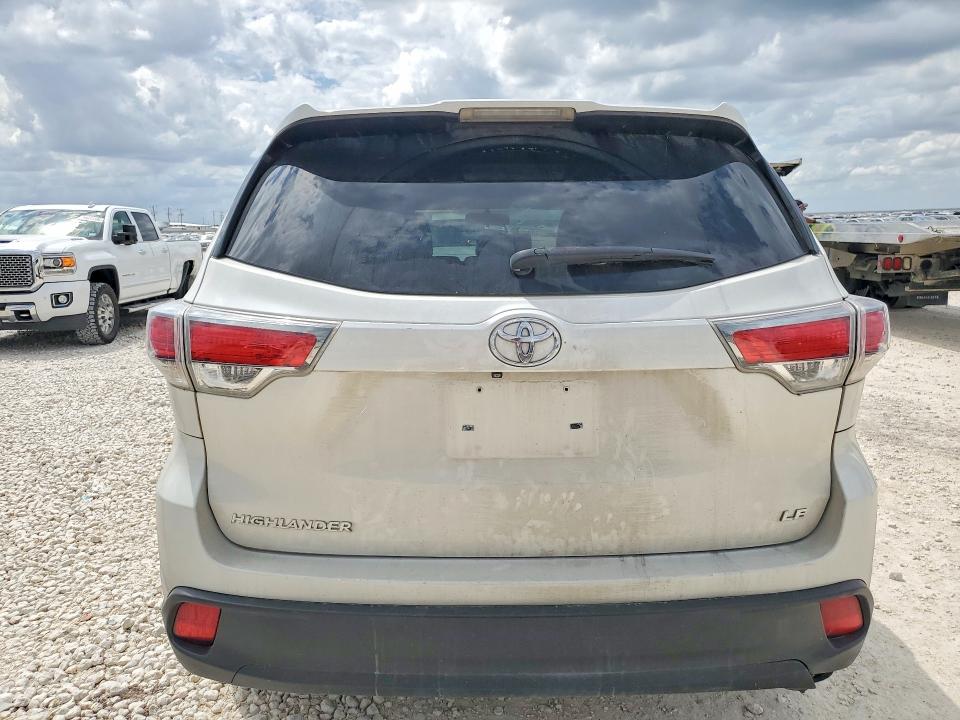 49346956 :رقم المزاد ، 5TDZARFH1ES005010 vin ، 2014 Toyota Highlander مزاد بيع