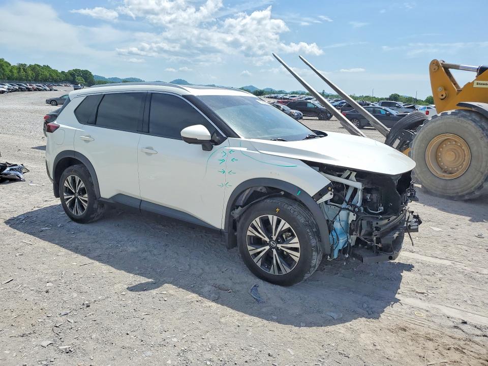51350376 :رقم المزاد ، 5N1AT3BAXMC791673 vin ، 2021 Nissan Rogue مزاد بيع