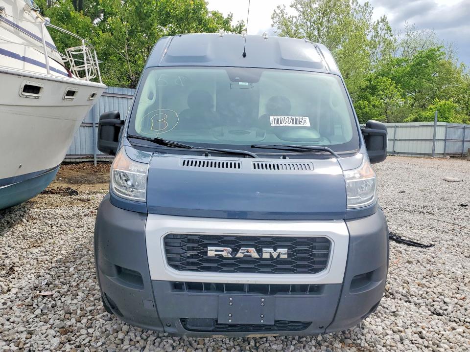 2021 Ram Promaster 3500 მანქანა იყიდება აუქციონზე, vin: 3C6MRVJG0ME586607, აუქციონის ნომერი: 77086775