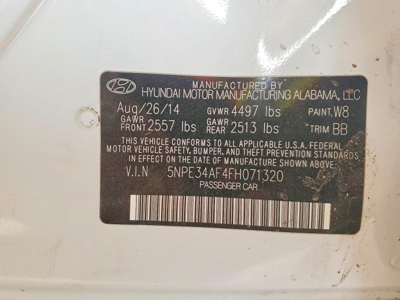Продаж на аукціоні авто 2015 Hyundai Sonata, vin: 5NPE34AF4FH071320, номер лоту: 51012926