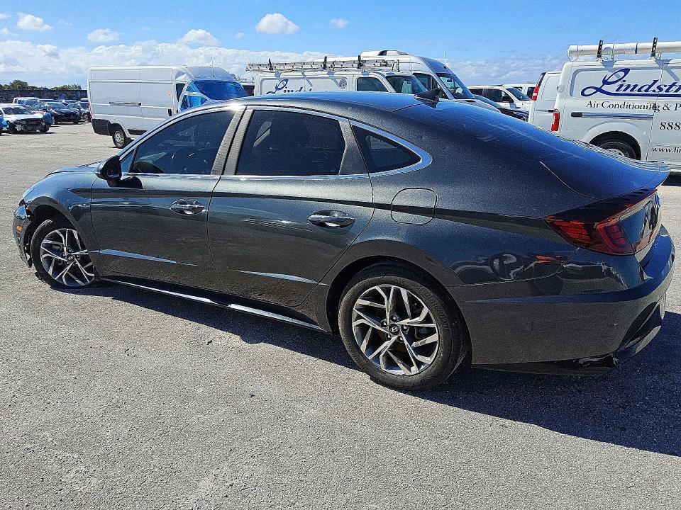 2020 Hyundai Sonata მანქანა იყიდება აუქციონზე, vin: 5NPEF4JA8LH061851, აუქციონის ნომერი: 49008496