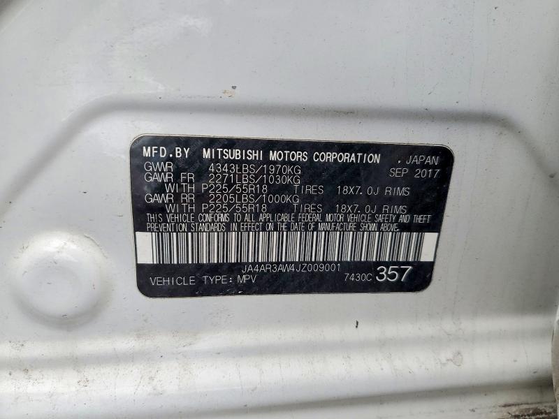 Продаж на аукціоні авто 2018 Mitsubishi Outlander Sport, vin: JA4AR3AW4JZ009001, номер лоту: 48629446