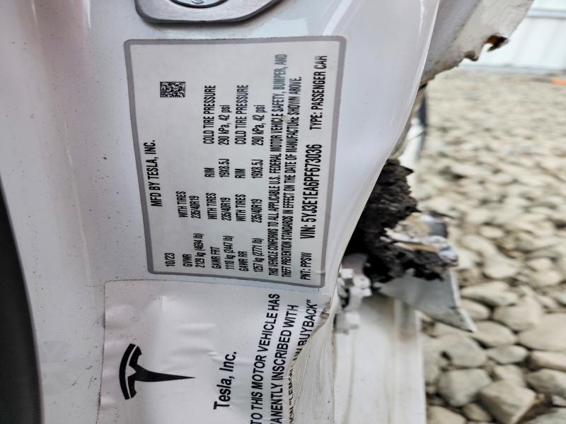 Продаж на аукціоні авто 2023 Tesla Model 3, vin: 5YJ3E1EA6PF673036, номер лоту: 48213736