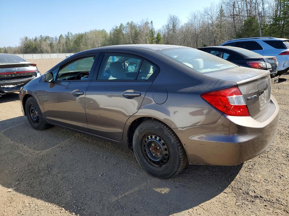50838586 :رقم المزاد ، 2HGFB2F53CH022370 vin ، 2012 Honda Civic مزاد بيع