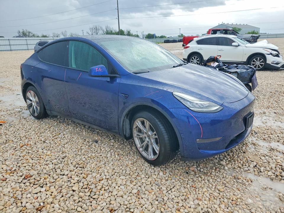 2022 Tesla Model Y მანქანა იყიდება აუქციონზე, vin: 7SAYGAEE6NF393362, აუქციონის ნომერი: 48595176