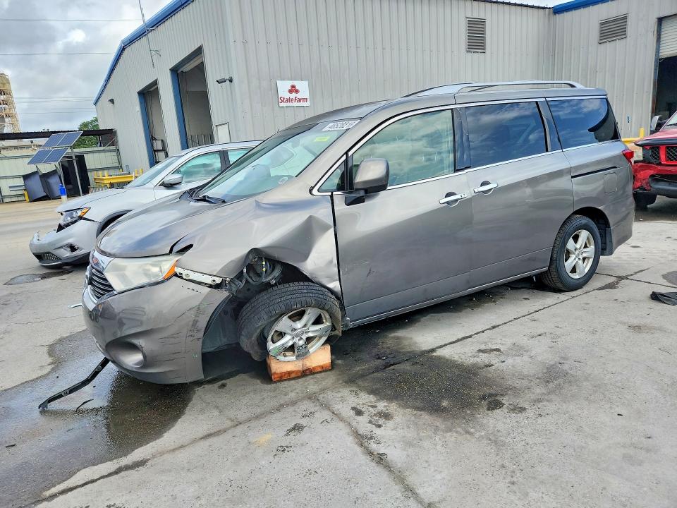2016 Nissan Quest მანქანა იყიდება აუქციონზე, vin: JN8AE2KP1G9153525, აუქციონის ნომერი: 48528216