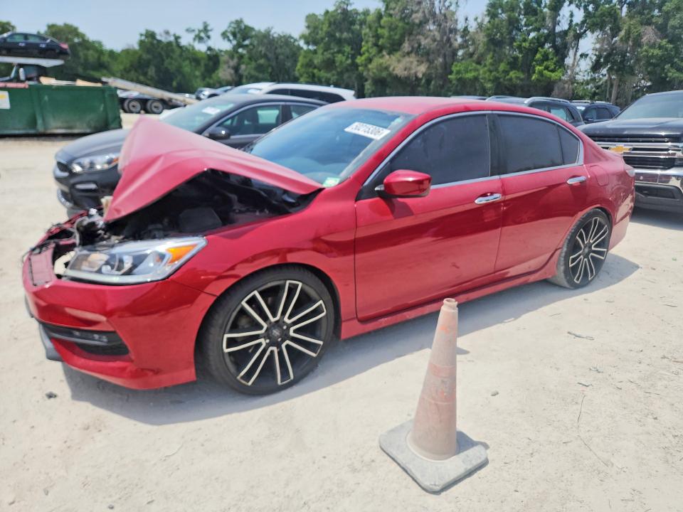 50215306 :رقم المزاد ، 1HGCR2F59GA141611 vin ، 2016 Honda Accord مزاد بيع