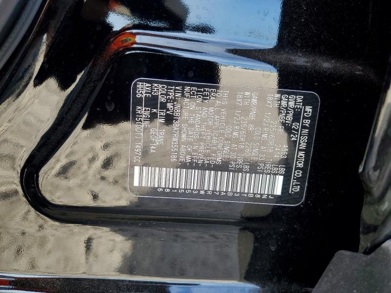 Aukcja sprzedaży 2024 Nissan Rogue, vin: JN8BT3BA7RW355186, numer aukcji: 50120086