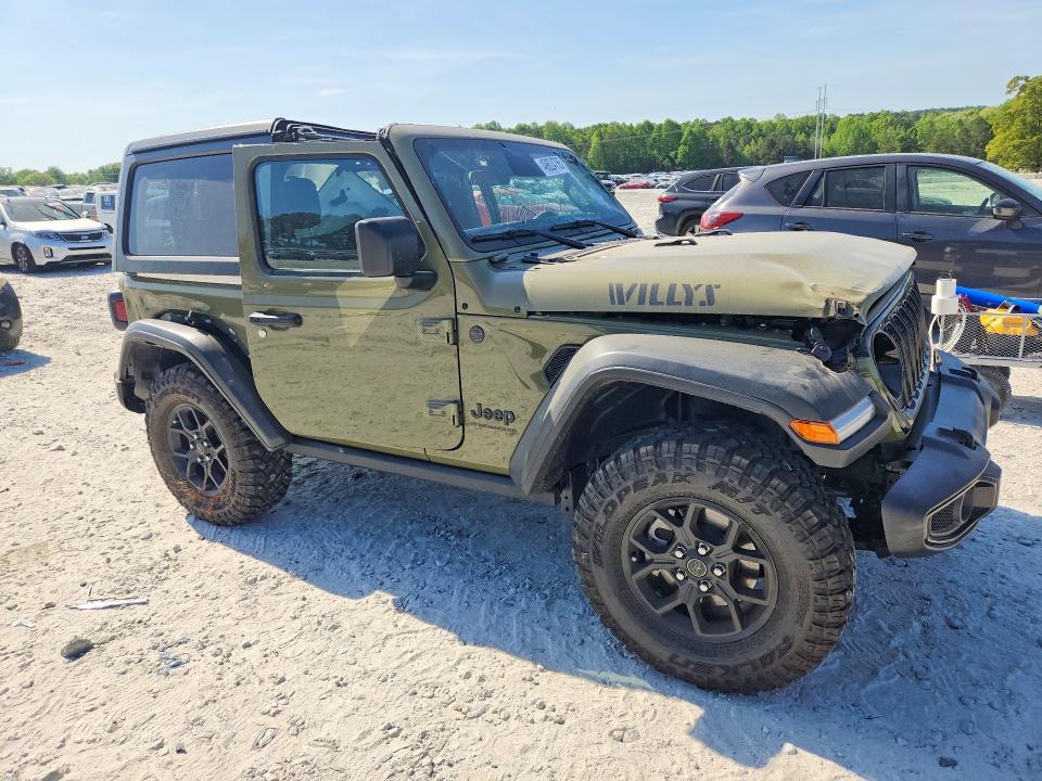 49824786 :رقم المزاد ، 1C4PJXAN4SW631204 vin ، 2025 Jeep Wrangler مزاد بيع