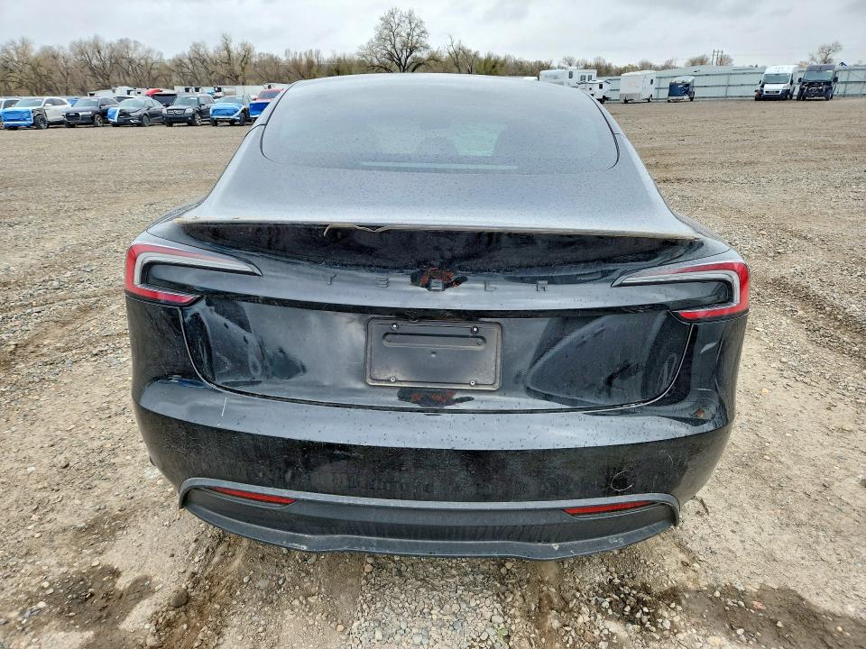 2025 Tesla Model 3 მანქანა იყიდება აუქციონზე, vin: 5YJ3E1EA6SF880714, აუქციონის ნომერი: 49844316