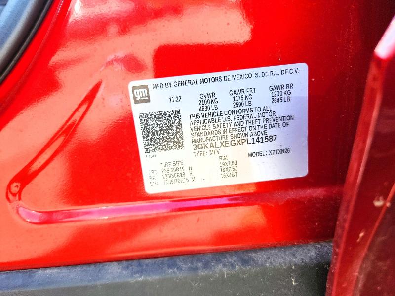 2023 Gmc Terrain მანქანა იყიდება აუქციონზე, vin: 3GKALXEGXPL141587, აუქციონის ნომერი: 49517246