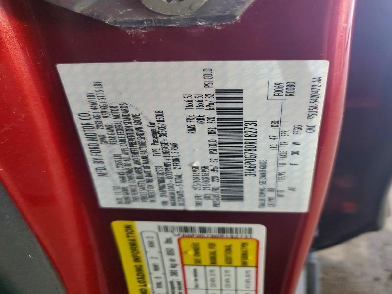 Продаж на аукціоні авто 2013 Ford Fusion, vin: 3FA6P0G78DR182731, номер лоту: 48753166