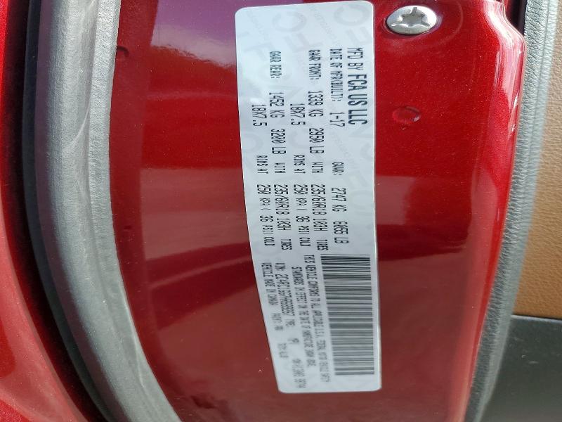51437506 :رقم المزاد ، 2C4RC1GG7HR689267 vin ، 2017 Chrysler Pacifica مزاد بيع