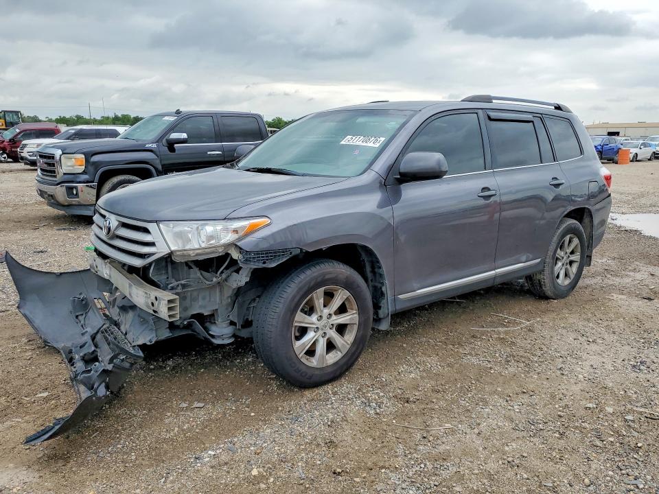 Продаж на аукціоні авто 2013 Toyota Highlander, vin: 5TDZA3EH5DS038007, номер лоту: 51170876