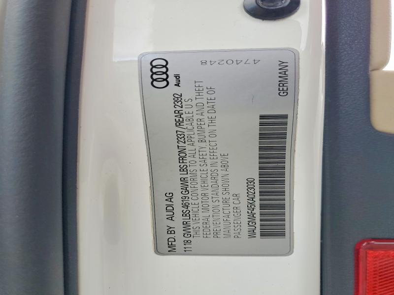 Продажа на аукционе авто 2019 Audi A4, vin: WAUGMAF45KA023030, номер лота: 49958446