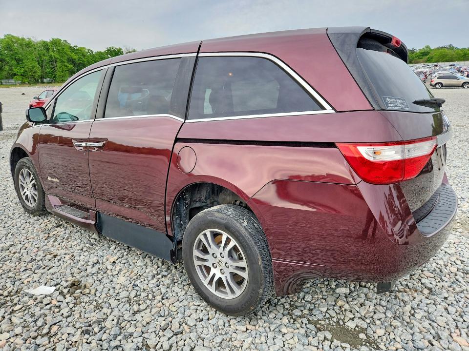 48923496 :رقم المزاد ، 5FNRL5H65CB031593 vin ، 2012 Honda Odyssey مزاد بيع