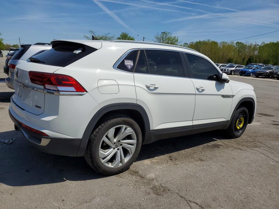 49365846 :رقم المزاد ، 1V2BE2CA3MC206653 vin ، 2021 Volkswagen Atlas Cross Sport مزاد بيع