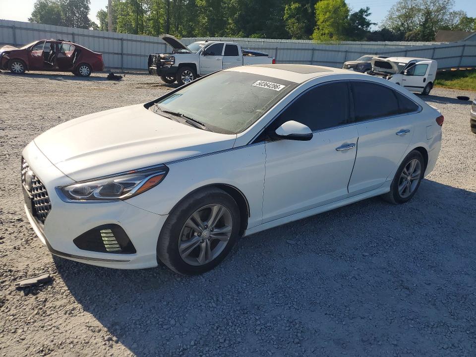 2019 Hyundai Sonata მანქანა იყიდება აუქციონზე, vin: 5NPE34AF3KH743684, აუქციონის ნომერი: 50364286