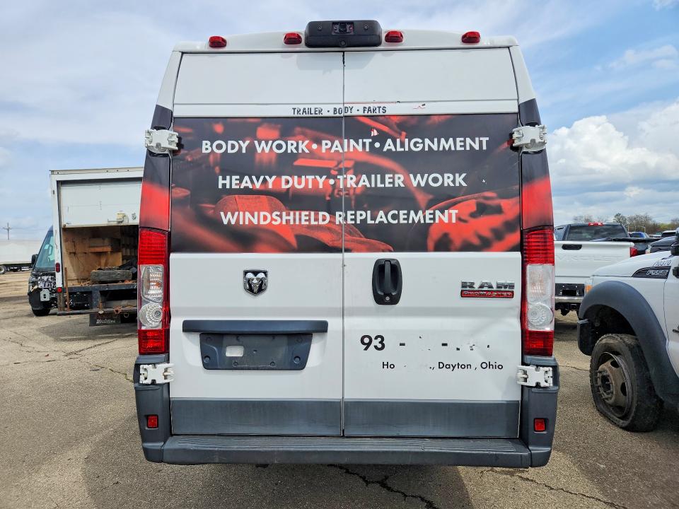 Продаж на аукціоні авто 2018 Ram Promaster 3500, vin: 3C6URVJG5JE152288, номер лоту: 46929376