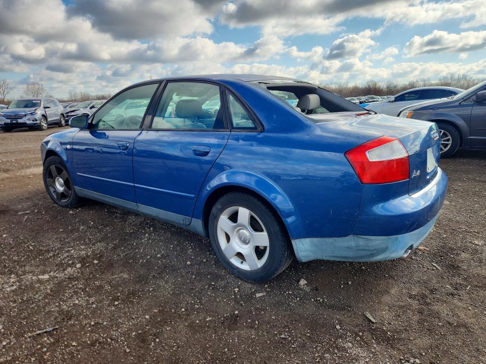 2003 Audi A4 მანქანა იყიდება აუქციონზე, vin: WAULC68E03A376491, აუქციონის ნომერი: 47788526