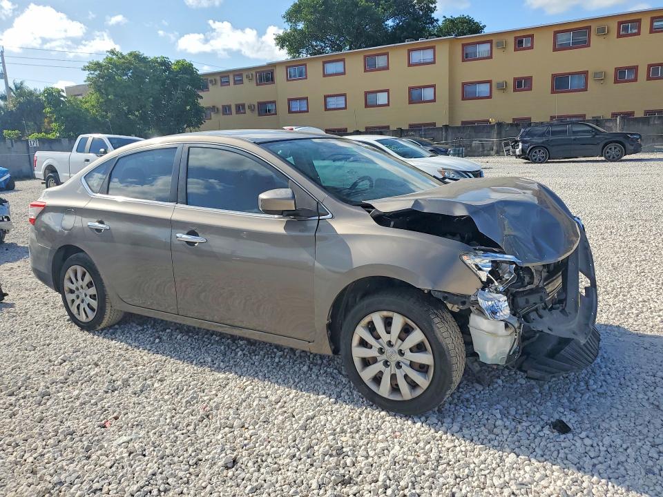 51607116 :رقم المزاد ، 3N1AB7AP5FL646815 vin ، 2015 Nissan Sentra مزاد بيع
