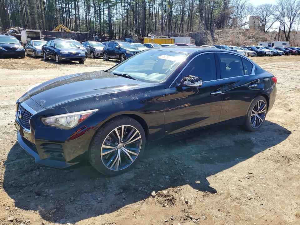 2017 Infiniti Q50 მანქანა იყიდება აუქციონზე, vin: JN1EV7AR7HM839504, აუქციონის ნომერი: 49299786