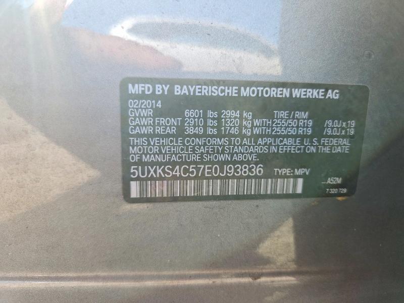 Aukcja sprzedaży 2014 Bmw X5, vin: 5UXKS4C57E0J93836, numer aukcji: 49551696