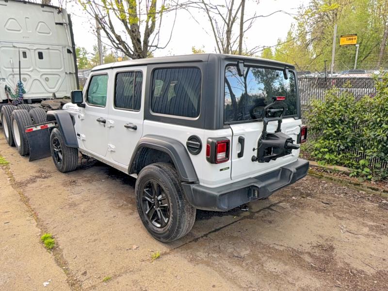 50523796 :رقم المزاد ، 1C4HJXDMXLW347620 vin ، 2020 Jeep Wrangler Unlimited مزاد بيع