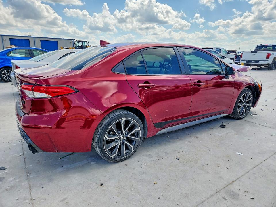 48446066 :رقم المزاد ، JTDS4MCE5NJ098228 vin ، 2022 Toyota Corolla مزاد بيع