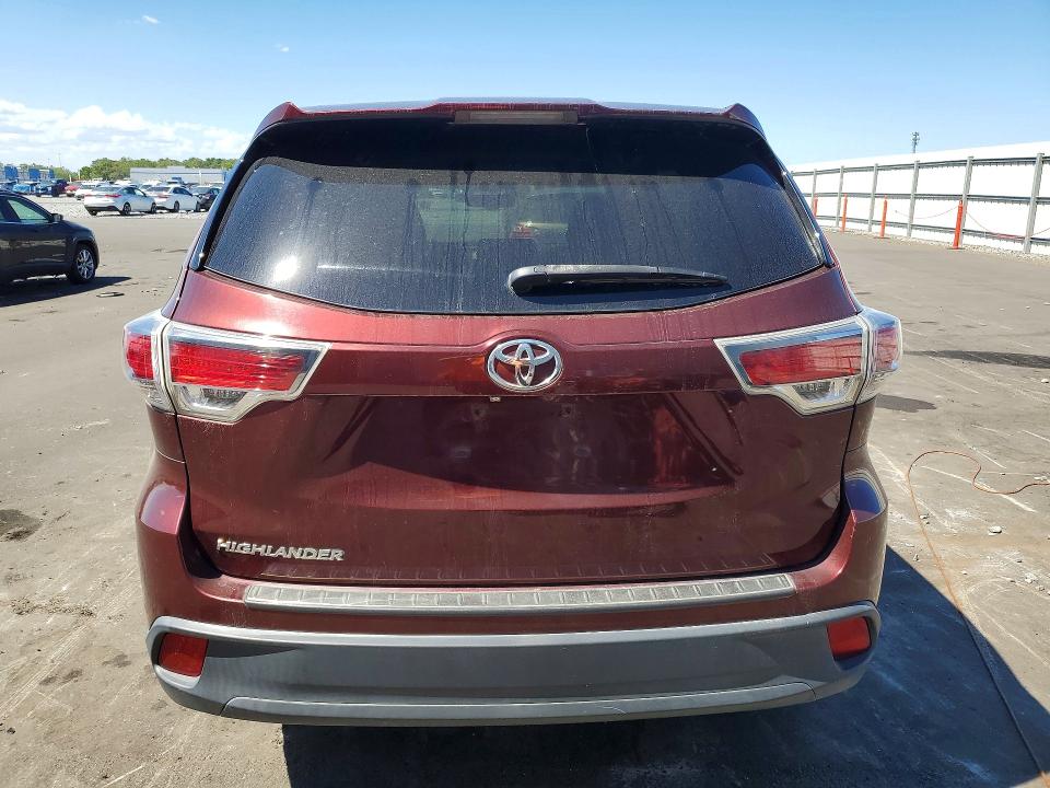 Aukcja sprzedaży 2016 Toyota Highlander, vin: 5TDZARFH0GS018706, numer aukcji: 51076716