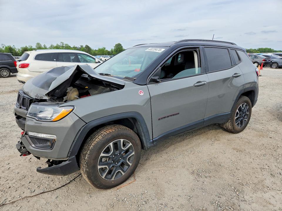 49239476 :رقم المزاد ، 3C4NJDDB3LT222254 vin ، 2020 Jeep Compass مزاد بيع