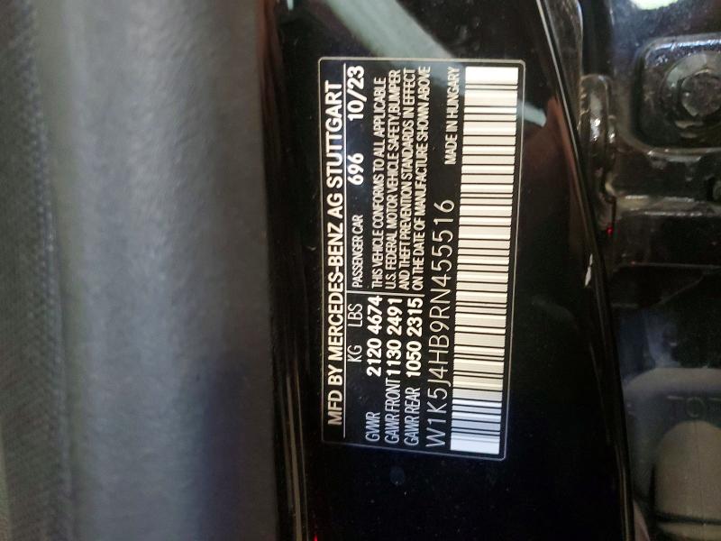 Продаж на аукціоні авто 2024 Mercedes-benz Cla, vin: W1K5J4HB9RN455516, номер лоту: 50248206
