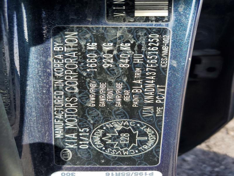 Продаж на аукціоні авто 2015 Kia Rio, vin: KNADN4A37F6516250, номер лоту: 48771826