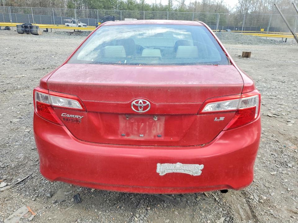 48320936 :رقم المزاد ، 4T1BF1FK8CU576076 vin ، 2012 Toyota Camry مزاد بيع