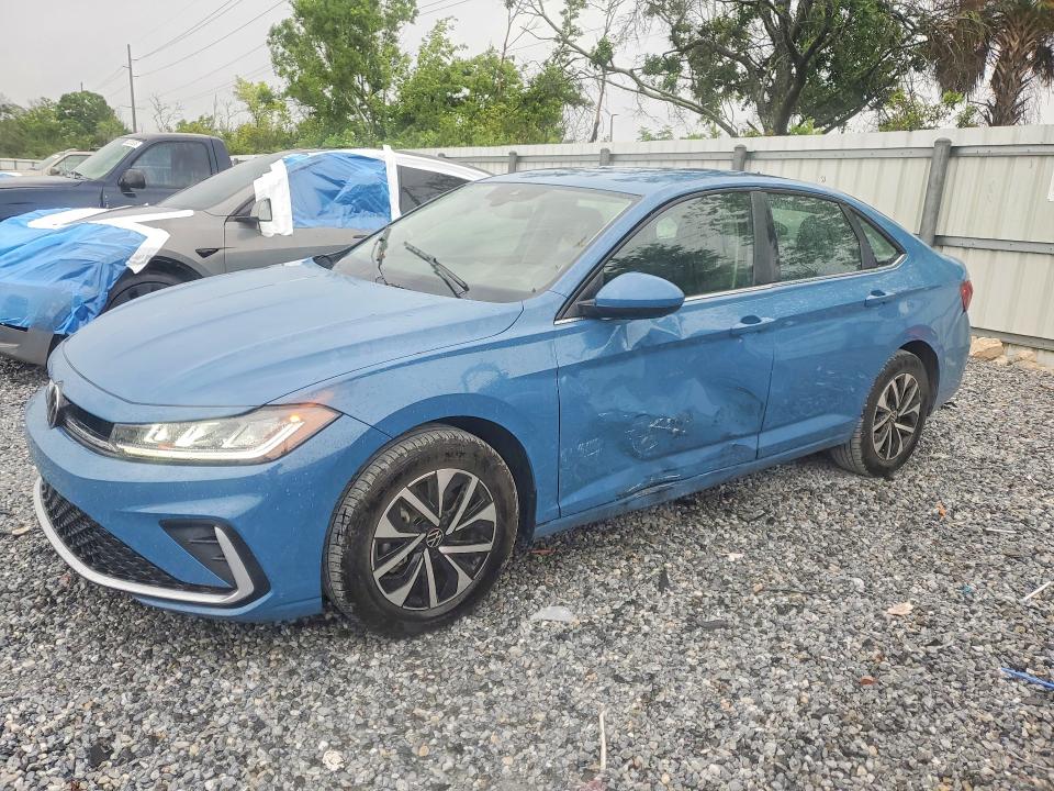 48812216 :رقم المزاد ، 3VW5X7BU4SM073606 vin ، 2025 Volkswagen Jetta مزاد بيع