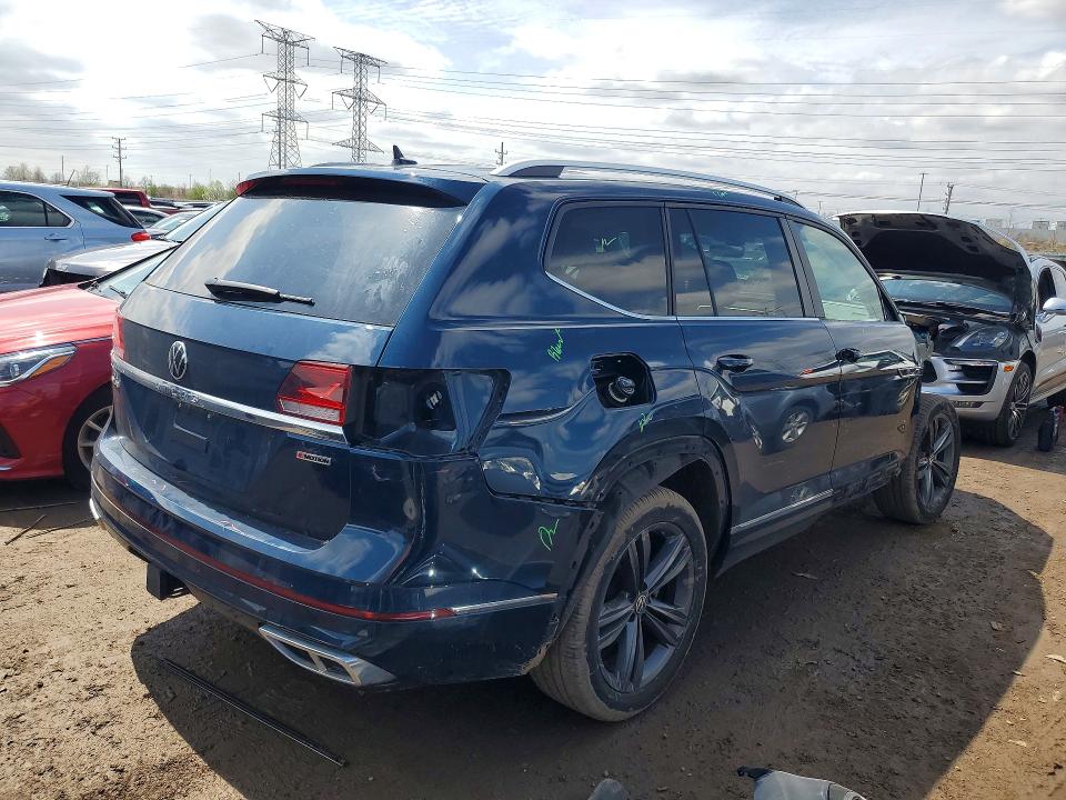 Продажа на аукционе авто 2022 Volkswagen Atlas, vin: 1V2AR2CA9NC510345, номер лота: 49651876