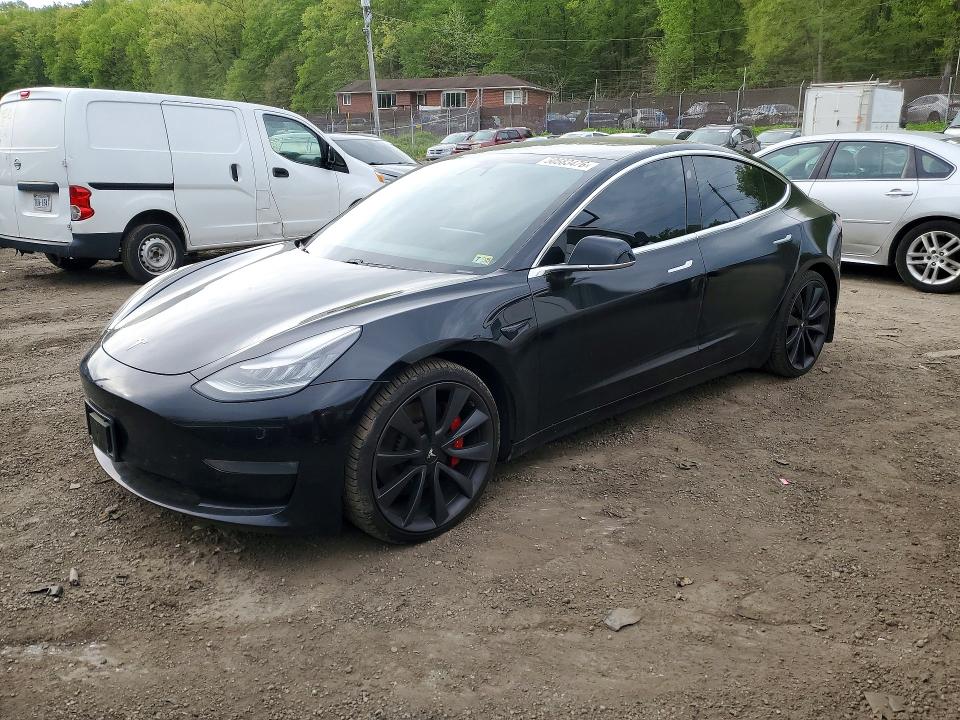 2020 Tesla Model 3 მანქანა იყიდება აუქციონზე, vin: 5YJ3E1EC6LF741900, აუქციონის ნომერი: 50583476