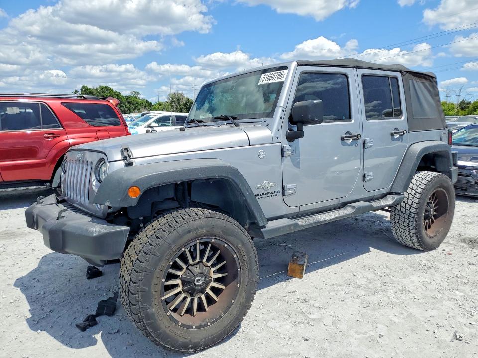 Продажа на аукционе авто 2017 Jeep Wrangler Unlimited, vin: 1C4BJWDG9HL586711, номер лота: 51660786
