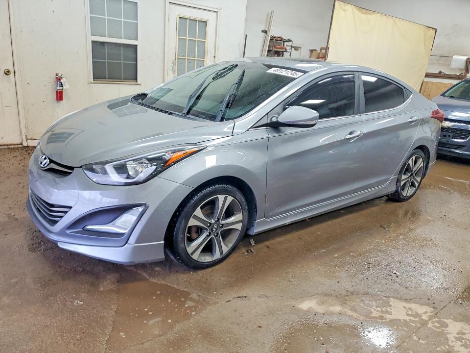 Продаж на аукціоні авто 2014 Hyundai Elantra, vin: KMHDH4AH2EU150239, номер лоту: 49121246