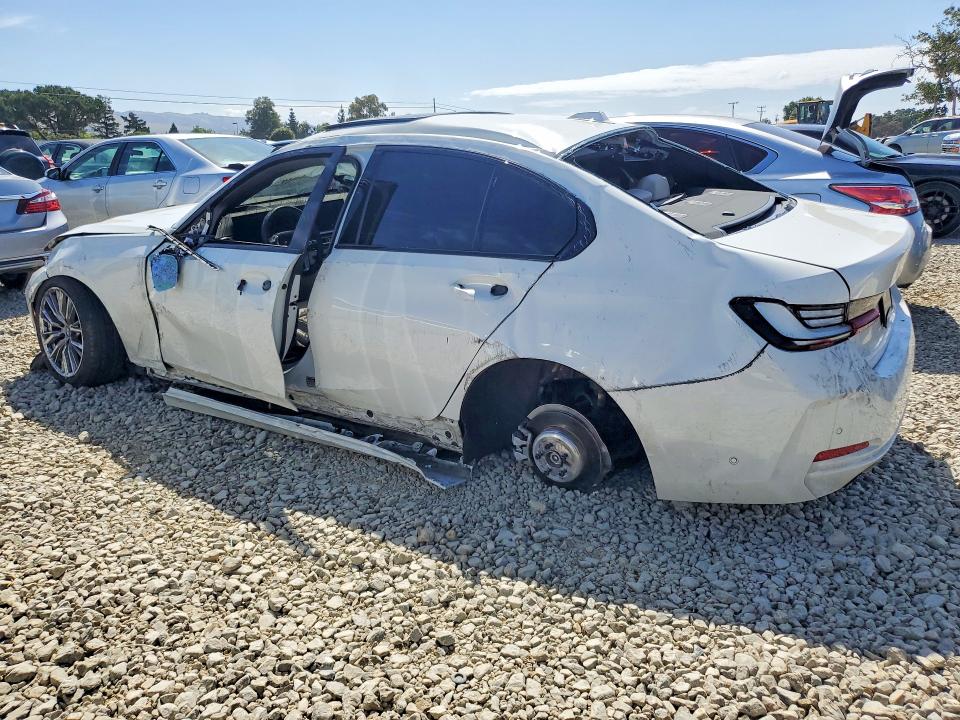 2023 Bmw 330i მანქანა იყიდება აუქციონზე, vin: 3MW69FF00P8D14500, აუქციონის ნომერი: 51279986