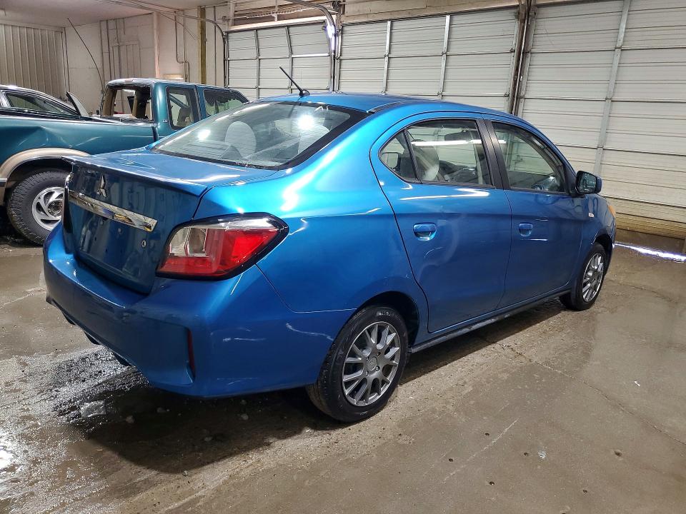 50344406 :رقم المزاد ، ML32FUFJ4MHF00710 vin ، 2021 Mitsubishi Mirage مزاد بيع