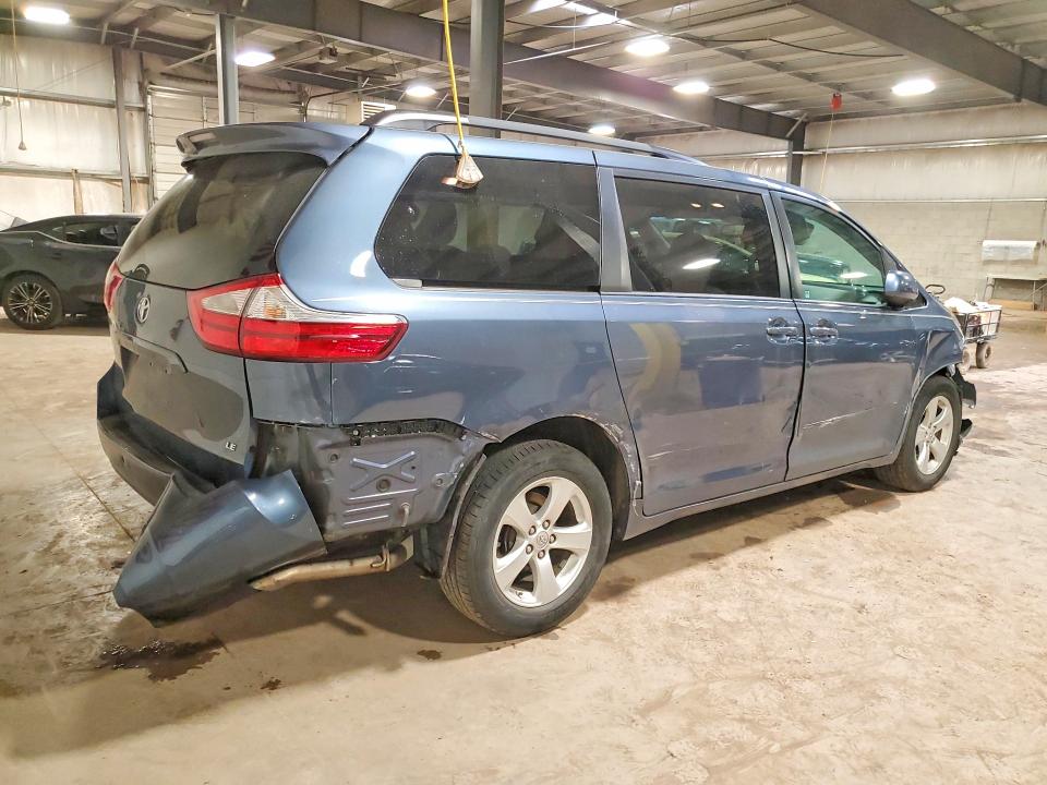 Продаж на аукціоні авто 2017 Toyota Sienna, vin: 5TDKZ3DC2HS834266, номер лоту: 49564116