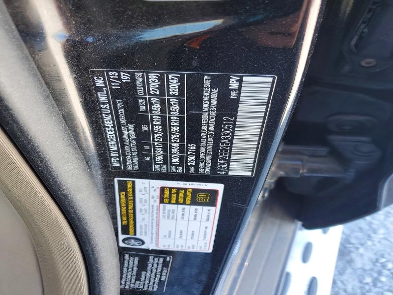 49075316 :رقم المزاد ، 4JGDF2EE2EA330512 vin ، 2014 Mercedes-benz Gl مزاد بيع