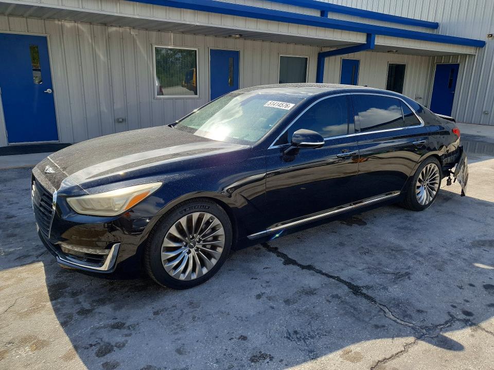 51414576 :رقم المزاد ، KMHG54JH3JU037125 vin ، 2018 Genesis G90 مزاد بيع
