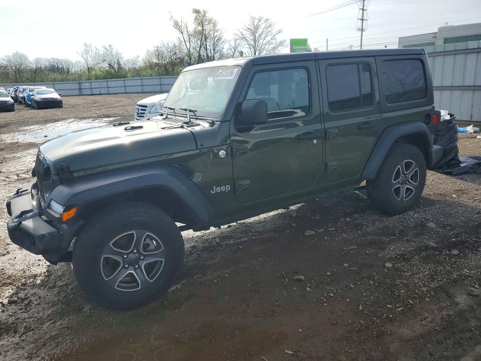 50235196 :رقم المزاد ، 1C4HJXDN2LW310599 vin ، 2020 Jeep Wrangler Unlimited مزاد بيع