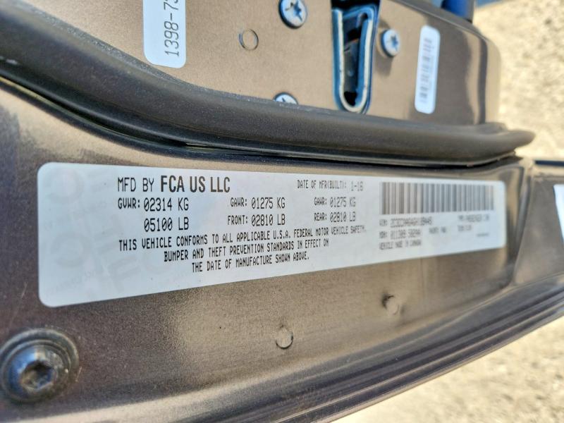 2016 Chrysler 300 მანქანა იყიდება აუქციონზე, vin: 2C3CCAAG4GH189445, აუქციონის ნომერი: 49148986