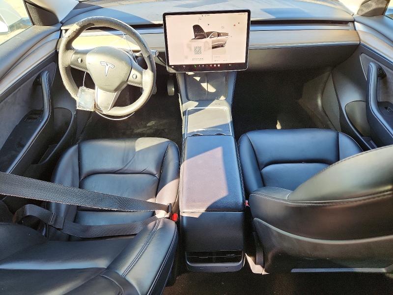 2022 Tesla Model 3 მანქანა იყიდება აუქციონზე, vin: 5YJ3E1EB3NF291343, აუქციონის ნომერი: 49497356