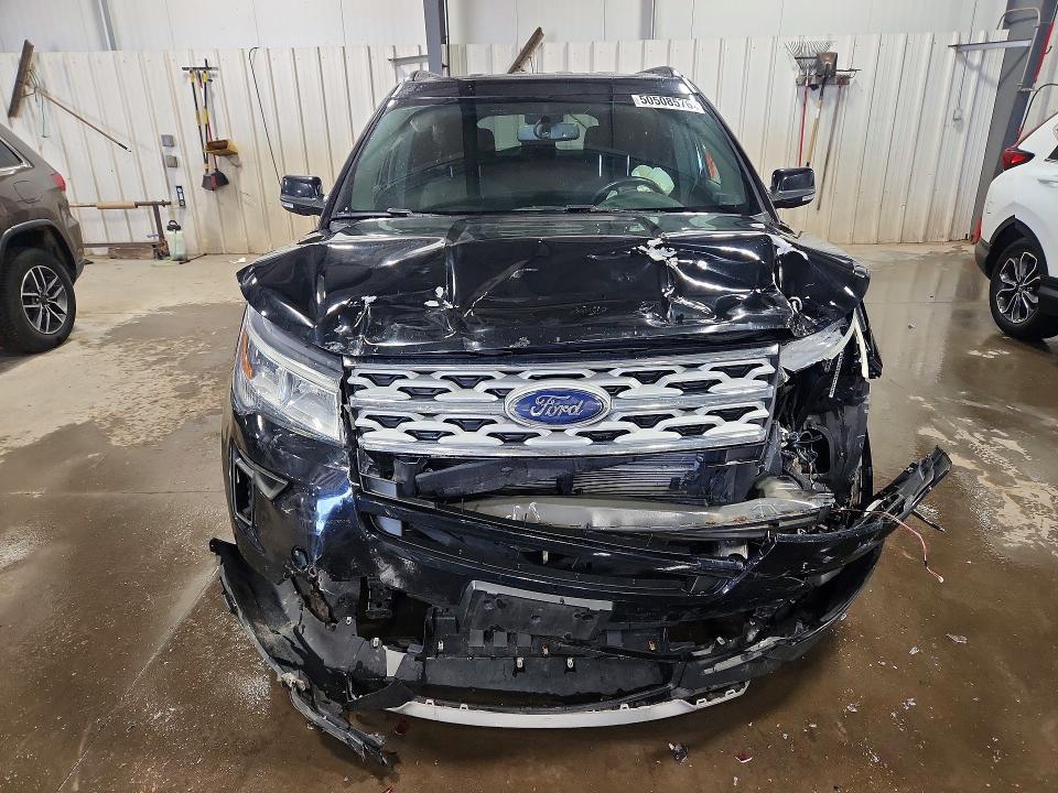 50508576 :رقم المزاد ، 1FM5K8D88JGC15967 vin ، 2018 Ford Explorer مزاد بيع