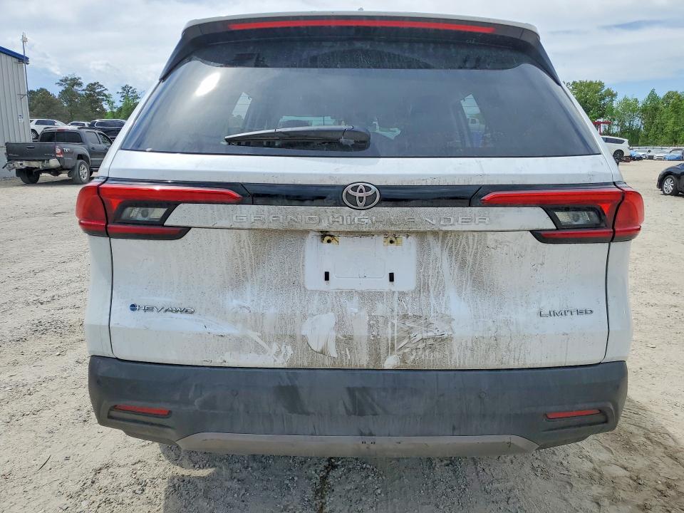 2024 Toyota Grand Highlander Hybrid მანქანა იყიდება აუქციონზე, vin: 5TDACAB50RS011763, აუქციონის ნომერი: 50458206